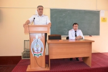 Оғози озмуни «Курсанти беҳтарин дар самти фаъолияти оперативӣ - ҷустуҷӯӣ» 