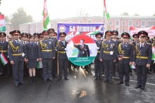 Ширкати ҷавонони Академияи ВКД дар чорабинии бошукӯҳ бахшида ба «Рӯзи Президент»