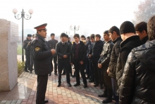 Боздиди хонандагони муассисаҳои таълимӣ аз Академияи ВКД