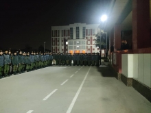 Вохӯрии курсантони курси 1 Академияи ВКД Ҷумҳурии Тоҷикистон бо раиси дастгоҳи Иттифоқи ҷавонони Тоҷикистон