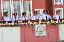 Торжественное вручение дипломов выпускникам Академии МВД