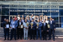 Ғолибияти дастаи варзишии Академияи ВКД дар Спартакиадаи байналмилалӣ