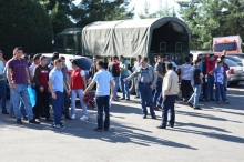 Ободонию созандагӣ дар Боғи Ғалабаи шаҳри Душанбе 