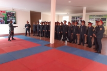 Машғулияти амалии курсантони факултети №4 дар қисми ҳарбии 3501