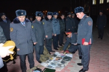 Омодабошии фаврии ҳайати шахсии Академияи ВКД