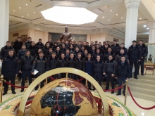 Шиносоии курсантон аз мавзеъҳои таърихии кишвар