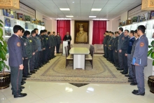 Маросими хатми шунавандагони курси такмили ихтисос дар самти фаъолияти қисмҳои навбатдории ВКД 