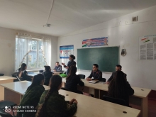 Вохӯрӣ бо курсантдухтарони факултети №5