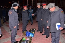 Санҷиши омодабошии ҳайати шахсии Академияи ВКД