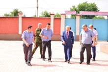 Боздиди намояндаи Вазорати корҳои дохилии Ӯзбекистон аз Академияи ВКД