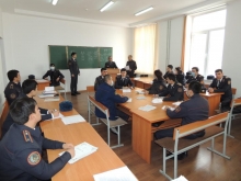 Оғози машқҳои оперативӣ-тактикии курсантони курси 5 факултети №2 Академия