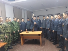 МУСОБИҚАИ ҲАРБӢ-ВАРЗИШӢ БАХШИДА БА «ИДИ НАВРӮЗ» ДАР АКАДЕМИЯ