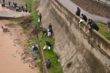 Иштироки фаъолонаи омӯзгорону курсантони Академияи ВКД дар ободонии шаҳри Душанбе