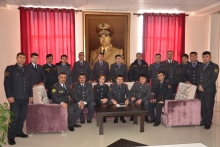 Дидан намудани кормандони мақомоти ҳифзи ҳукуқ аз бинои Академияи ВКД ва Китобхонаи миллии Тоҷикистон