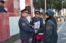 Фаъолнокии курсантон дар мусобиқаҳои варзишӣ