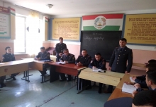 Мизи мудаввар дар мавзӯи «Ҳифзи сирри давлатӣ дар фаъолияти оперативӣ-ҷустуҷӯӣ»