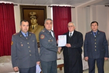 Қадршиносии волидони курсантон дар Академияи ВКД