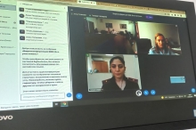 Баргузор намудани он-лайн семинари байналмилалӣ оид ба проблемаҳои каҷрафтории ноболиғон ва ҷавонон