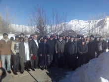 Донесение Послания Лидера нации жителям Ховалинского района