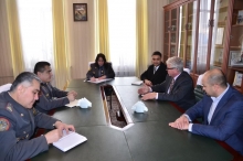 Прием гостей в стенах Академии МВД Республики Таджикистан