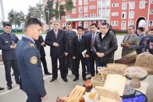 Намоишгоҳи ҳунарҳои мардумӣ дар Академияи ВКД