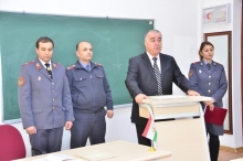 Хатми курси такмили ихтисос дар самти нозирони назорати давлатии бехатарӣ аз сухтор