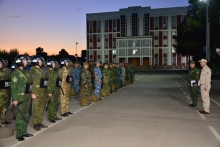 Санҷиши омодабошии ҷангии Қувваҳои Мусаллаҳ ва мақомоти ҳифзи ҳуқуқ