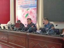 Вохӯрии сардори Академияи ВКД бо ҳайати шахсӣ