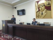 Вохӯрӣ бо таълимгирандагони синфҳои болоӣ аз ҳисоби духтарони ноҳияҳои Муъминобод ва Балҷувон