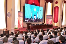 Тамошои дастаҷамъонаи Паёми Президенти Ҷумҳурии Тоҷикистон, Пешвои миллат муҳтарам Эмомалӣ Раҳмон ба Маҷлиси Олии Ҷумҳурии Тоҷикистон