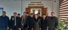 Боздиди ҳайати факултети №1 Академияи ВКД Ҷумҳурии Тоҷикистон аз Осорхонаи Пешвои миллат