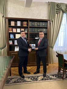  Гӯшаи китобҳои Вазири корҳои дохилии Ҷумҳурии Тоҷикистон дар Академияи идоракунии ВКД Россия ифтитоҳ гашт!