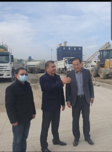 Боздид аз ҷараёни корҳои сохтмонӣ дар мақомоти корҳои дохилӣ